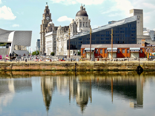 Reflections in Liverpool - Print