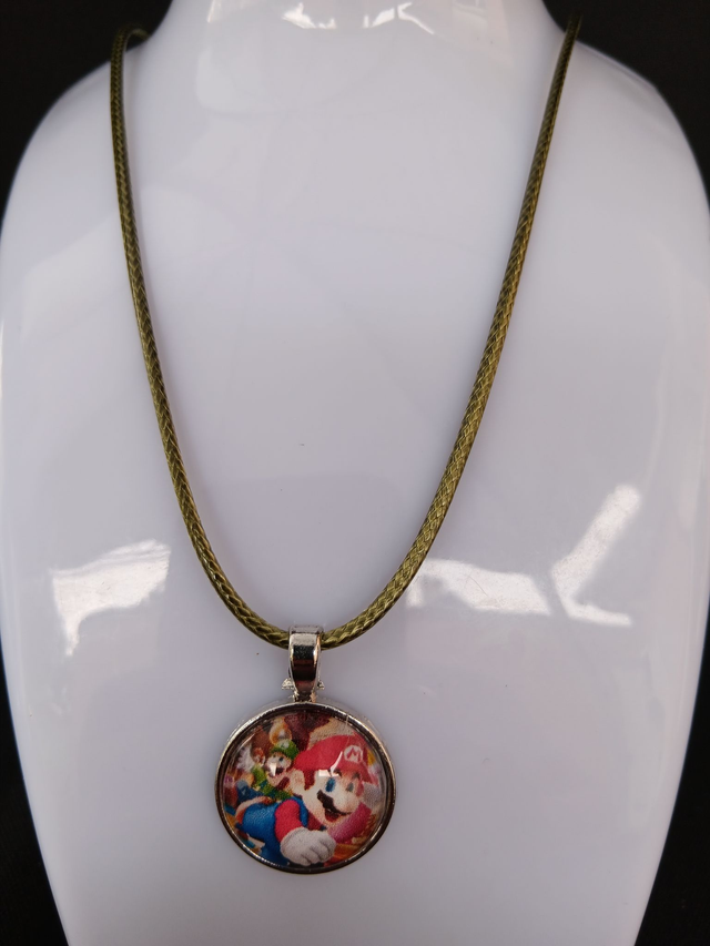 Collier Héros Préférés avec Cordon, Minnie, Mario, Spiderman et Plus !