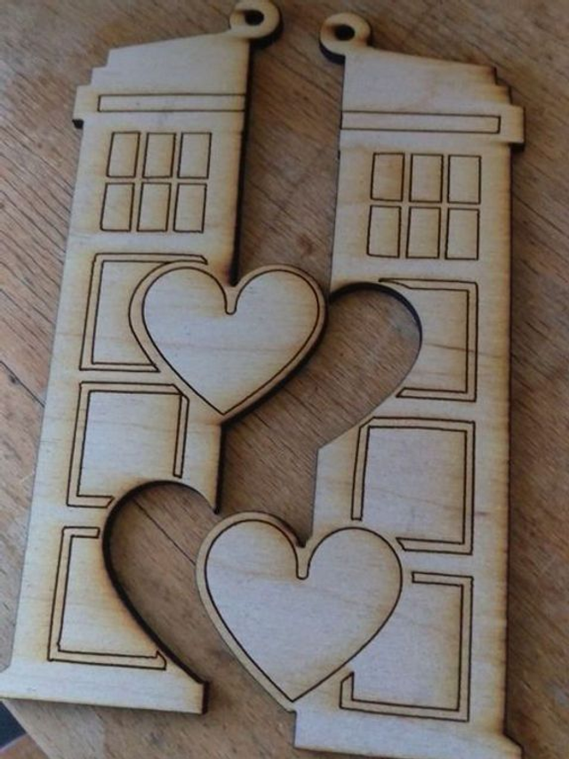 Doctor Who Tardis - two hearts