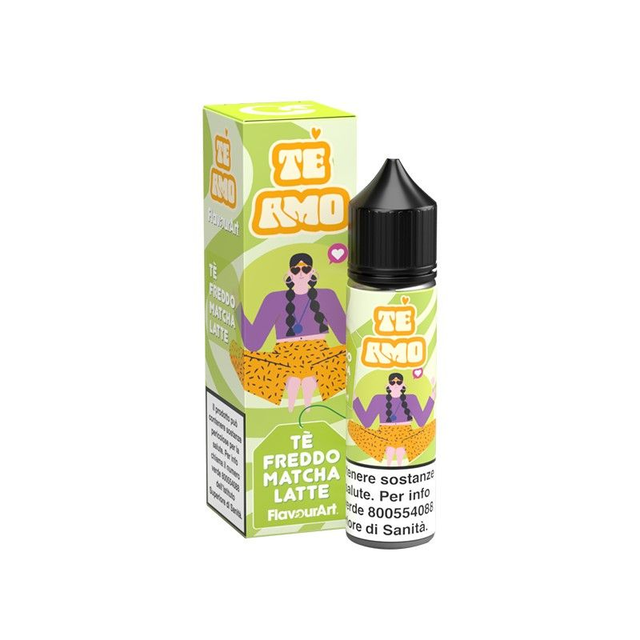 FLAVOURART Te Amo Tè Freddo Matcha Latte SHOT 20/60 20ml EAN8058611839665