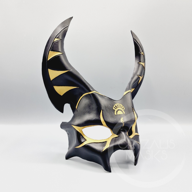 Anubis Leather Mask