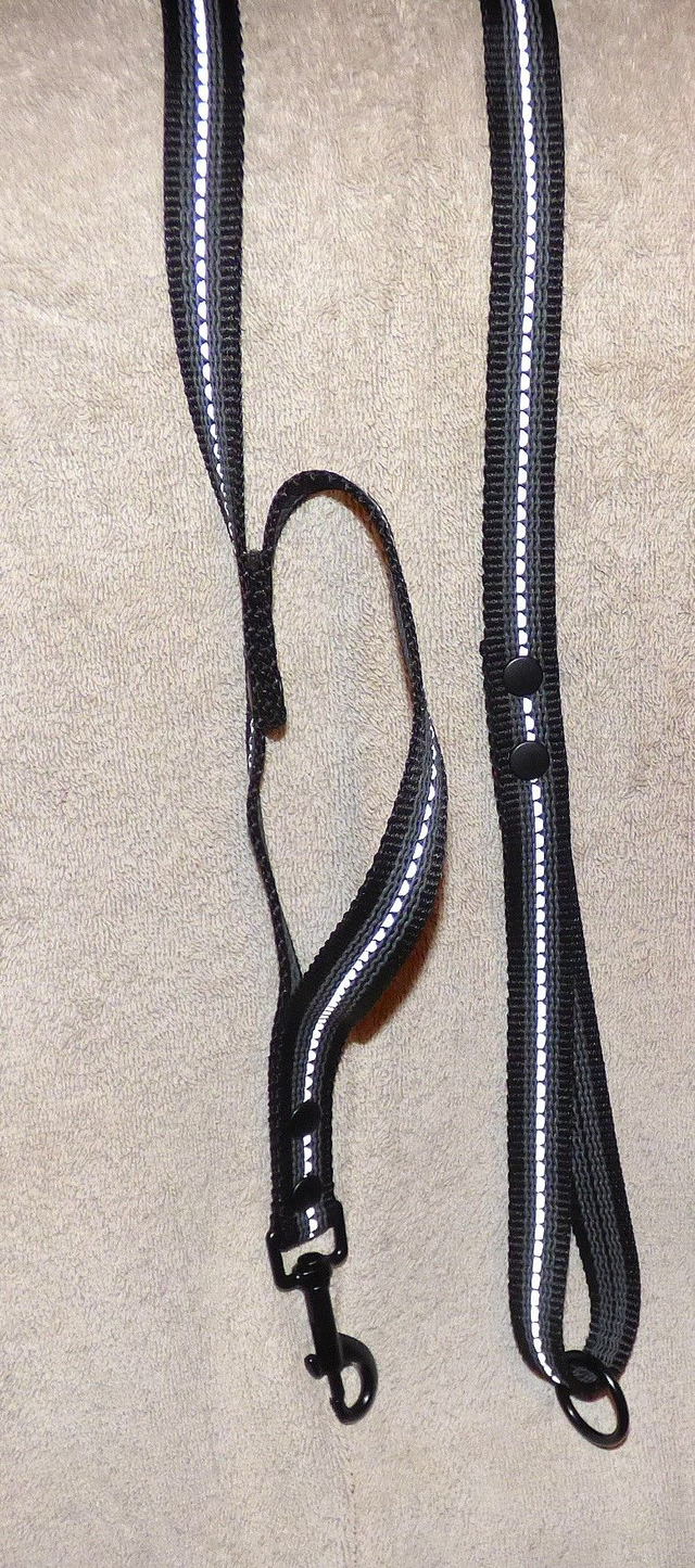 Antiglidkoppel med reflex och extra handtag, svart