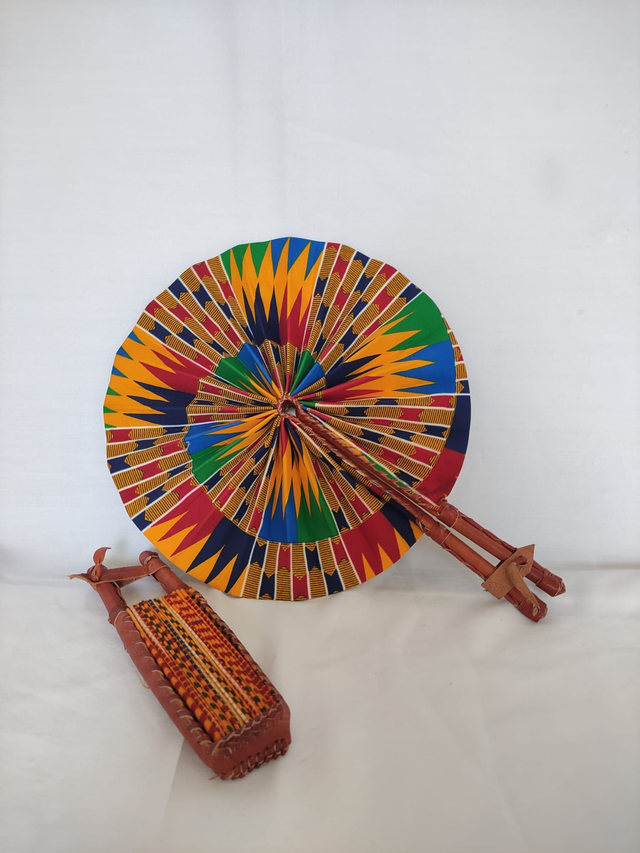 African print fan 
