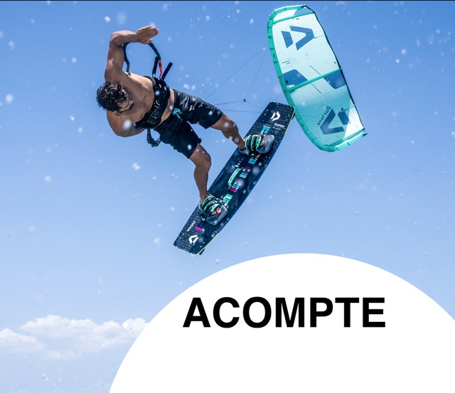 Acompte kitesurf - Valider votre réservation