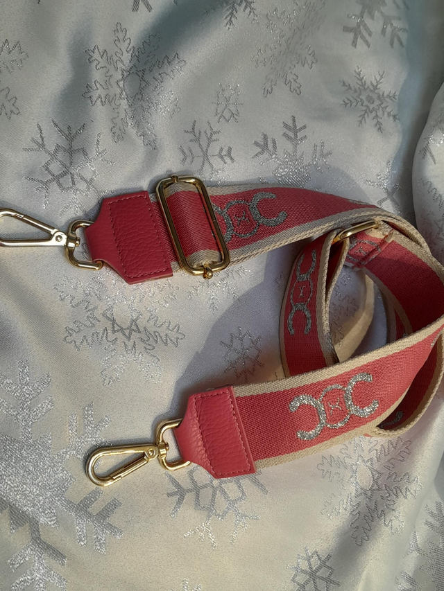 Sangle de sac cc rose