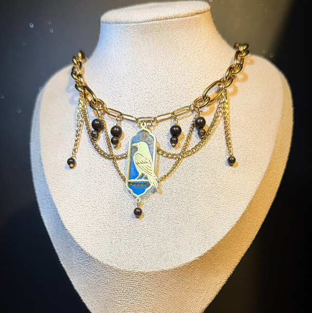 Collier DIAVAL pierres de bronzite 