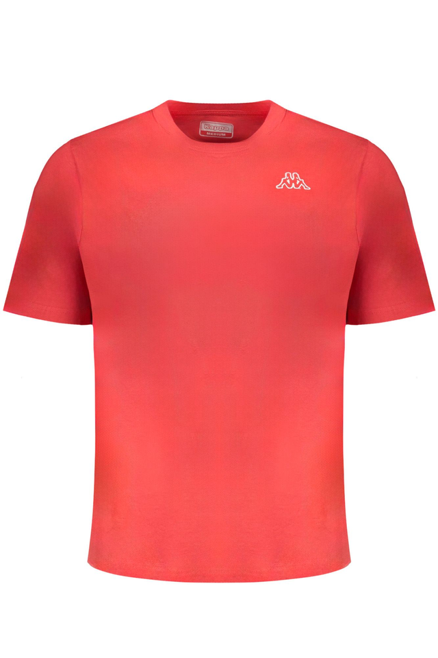 KAPPA T-SHIRT MANICHE CORTE UOMO ROSSO
