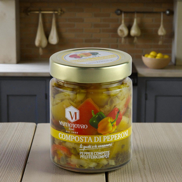 Composta di peperoni - Mastrototaro Food - 280gr