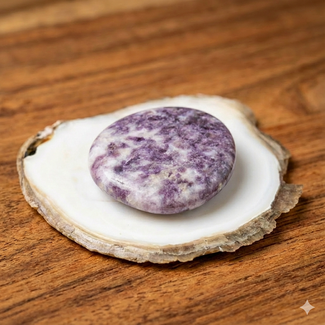 Galet Lépidolite AA - Madagascar  (30 à 50mm)