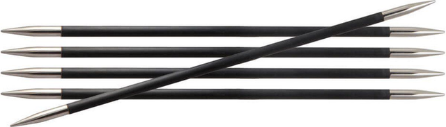 KNITPRO | Karbonz sokkennaalden 20cm 4.50mm
