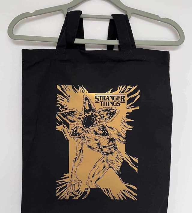 Demogorgon stranger things Tote bag noir