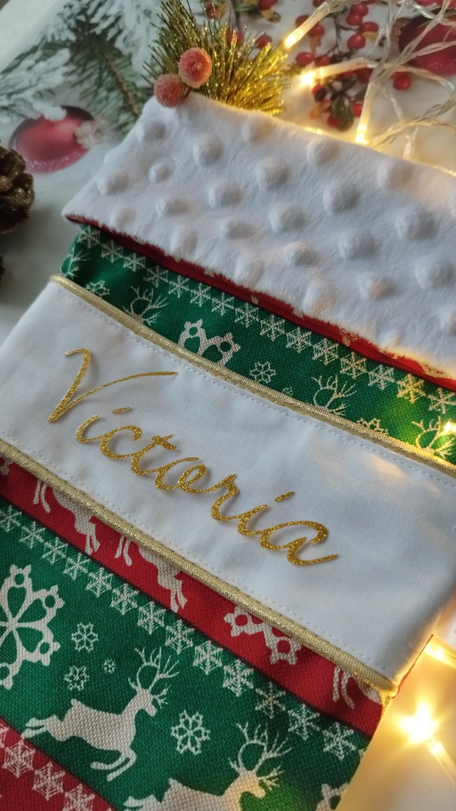 Chaussette de Noël * Flocon *