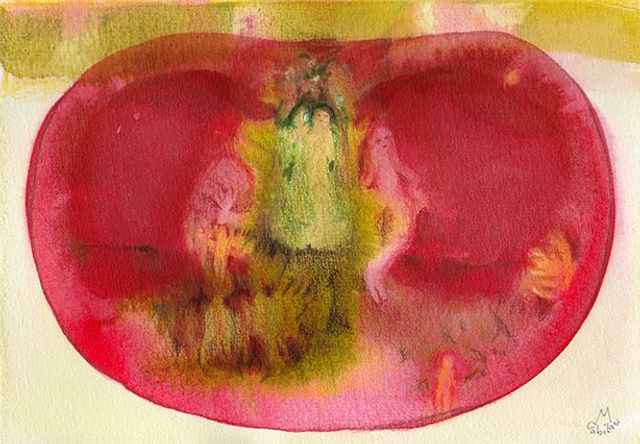 Coeur de tomate "Le chemin vert"