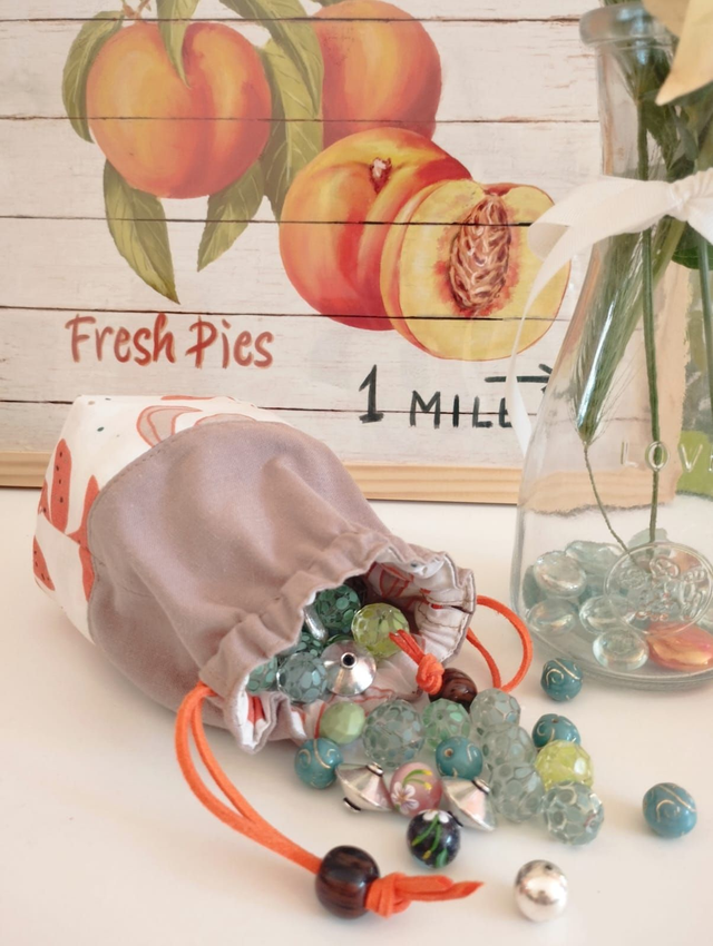 Mini Pochon - Cannelle