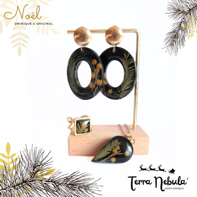 Grande Parure fleurie Élégance (mimosa) | PA13 