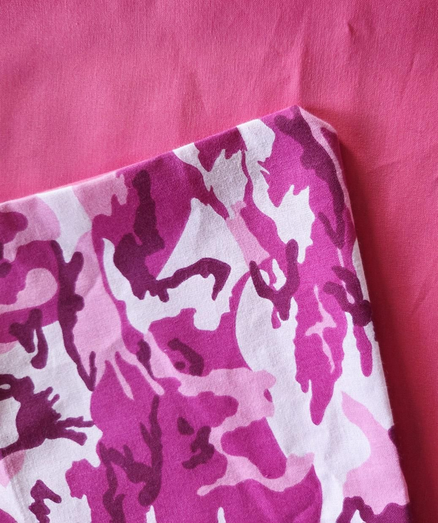 Pferdekissen " Camouflage pink"