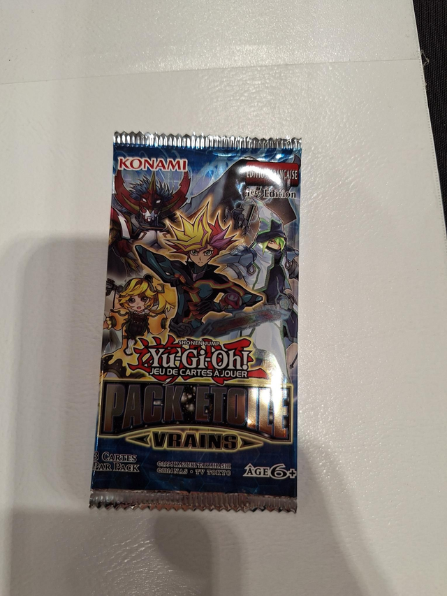 Booster Yugioh pack etoile
