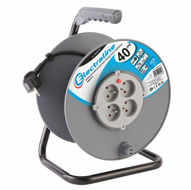 Enrouleur Brico-Line 3G1,5 - 40m ELECTRALINE