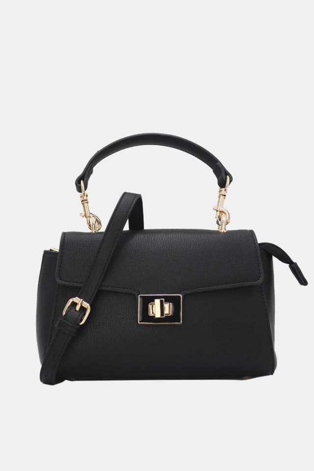 BELLINDA Petit Sac Noir Collection LEOR