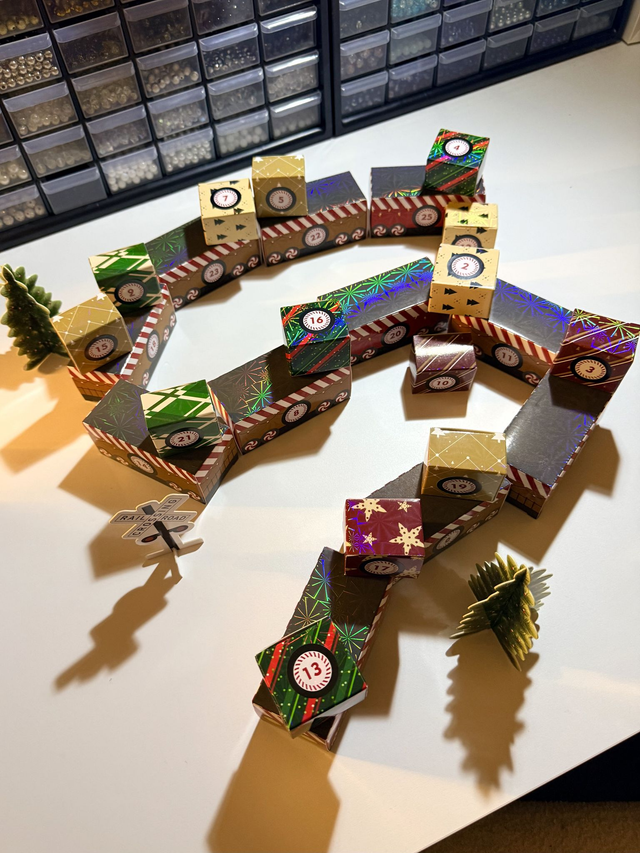 Calendrier de l’Avent Train - 25 cases