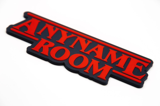 Upside Down - Bedroom Sign