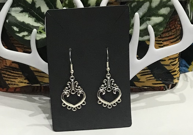 Silver Dangling Earrings- SDE46