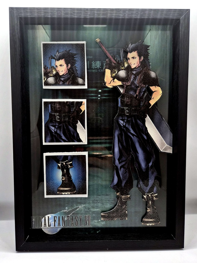 Cadre 3D - Final Fantasy - Zack Fair