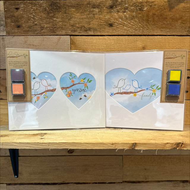 Little Birds Fingerprint Mount 