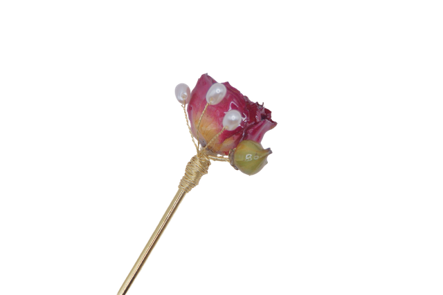 Elegant Rosebud Hair Pin
