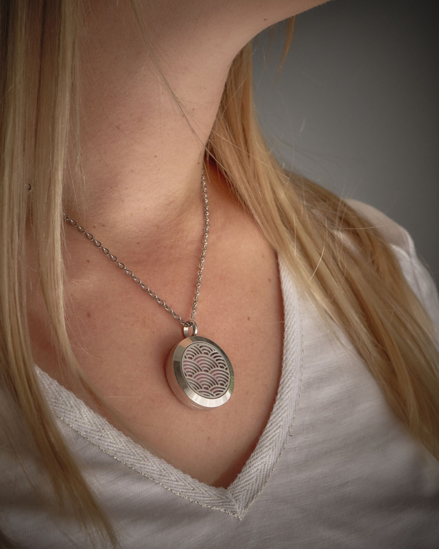 Collier à parfumer VAGUE ZEN