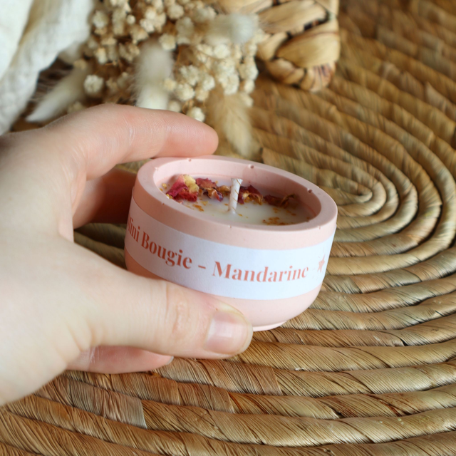 Mini Bougie - Mandarine