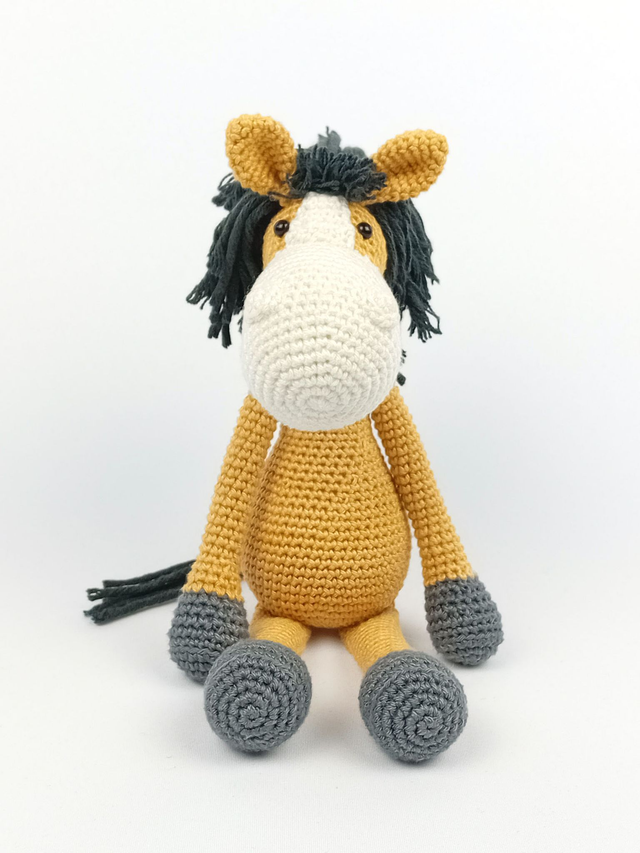 Mini Knuffel Paard Emma