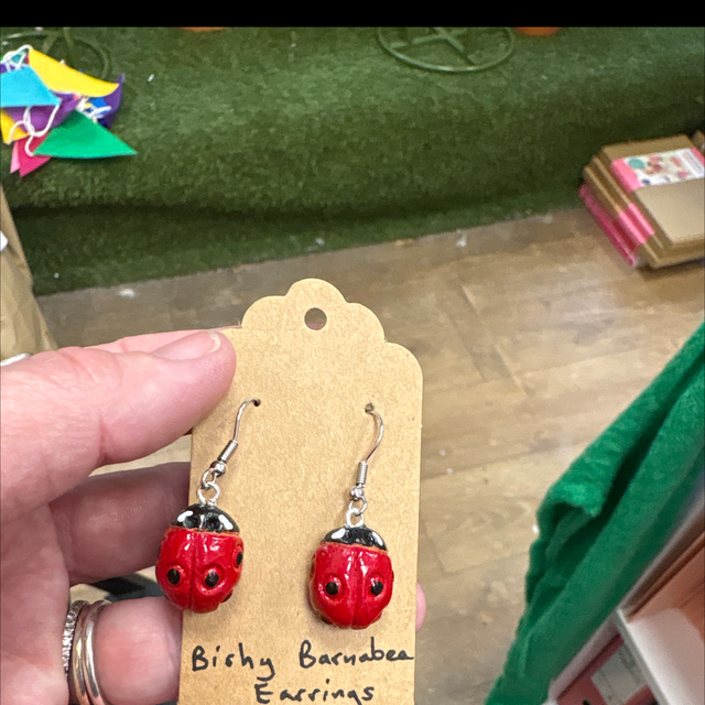Bishy barber earrings 