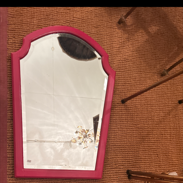 Pink Spiegel facettiert 