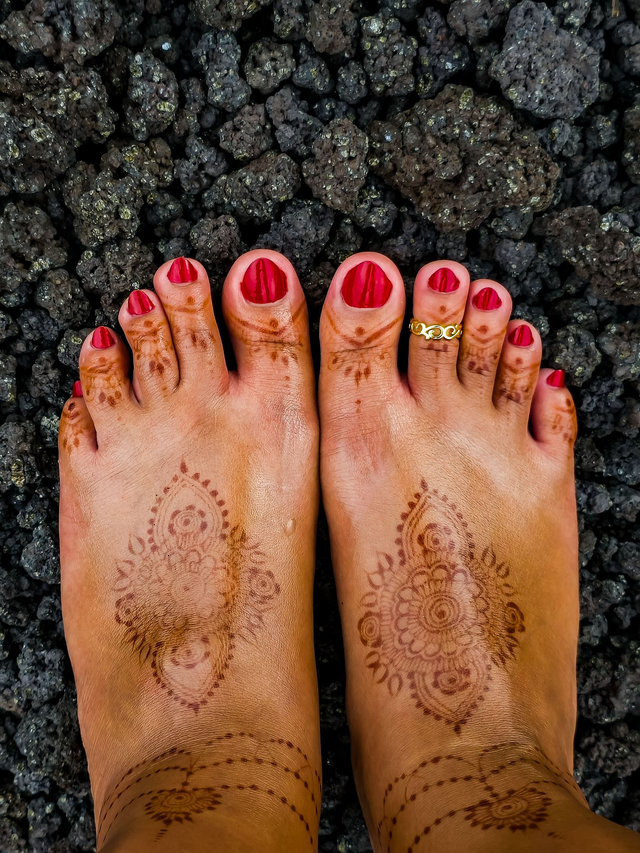 Bague d'orteil "Pyaar"