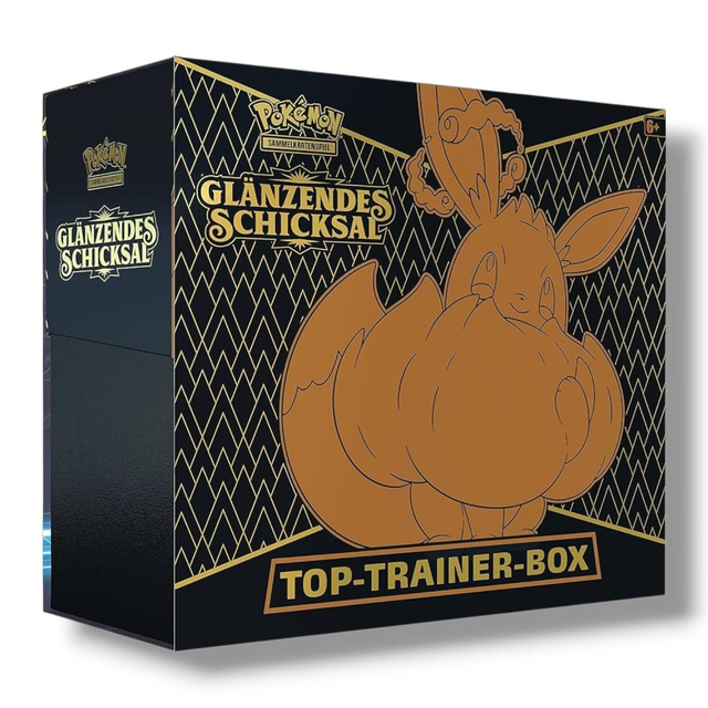 Pokémon TCG: Glänzendes Schicksal Top-Trainer-Box – Deutsch