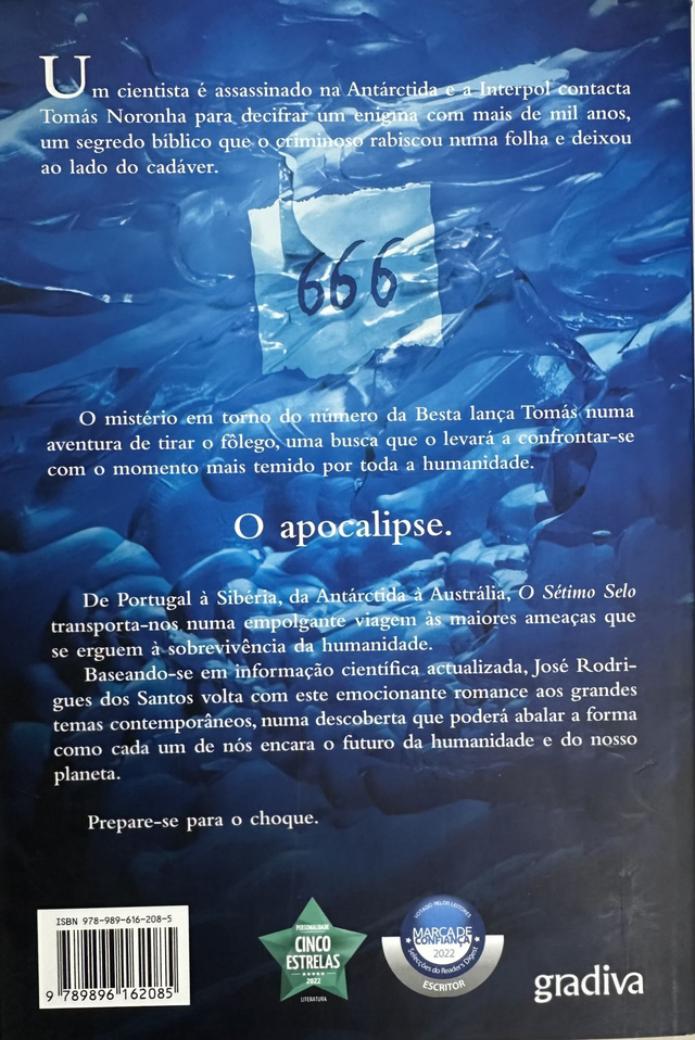 O SÉTIMO SELO (Tomás Noronha 3)