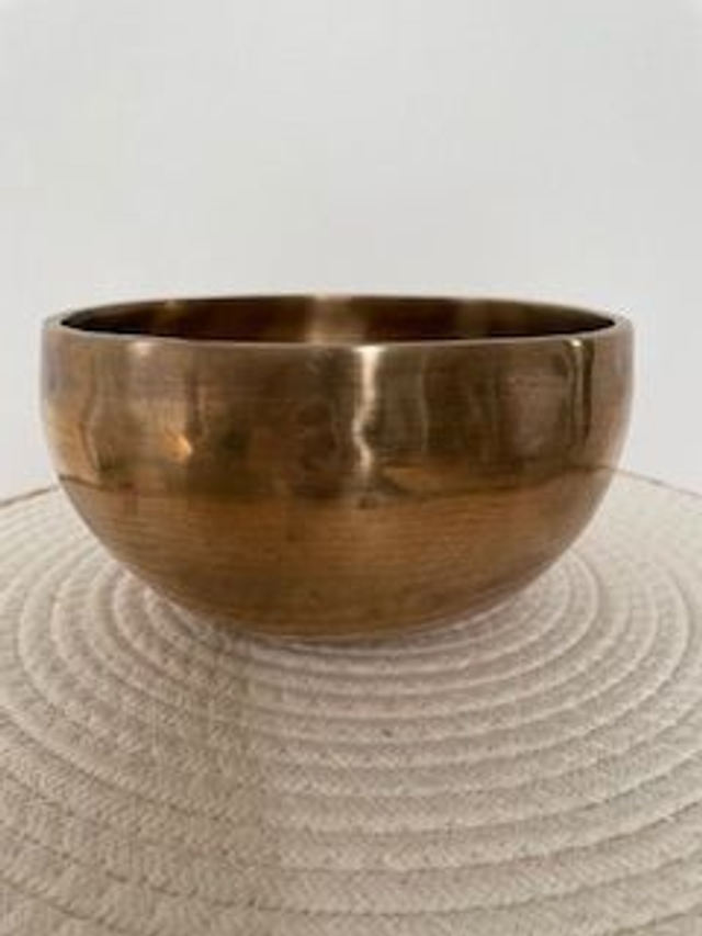 Bol Tibétain NADAYAGA note RE 18 Cm 912 Gr