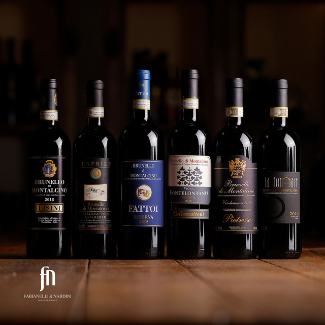 Brunello &amp; Friends - 6 Bottles