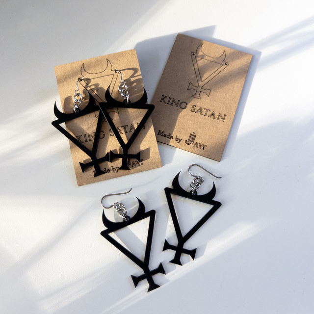 Symbol -earrings