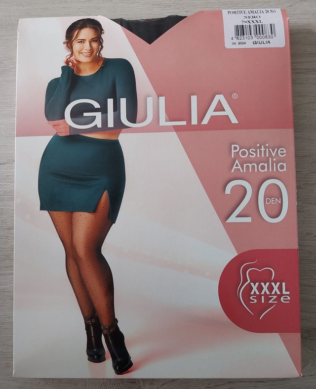 Collant à motif plumetis - très grande taille