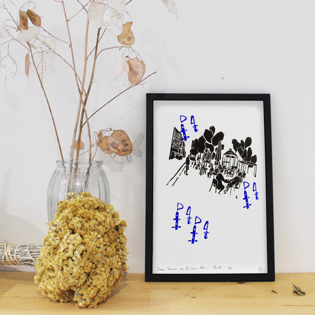 Jean Jaurès. 18h + bleu A4