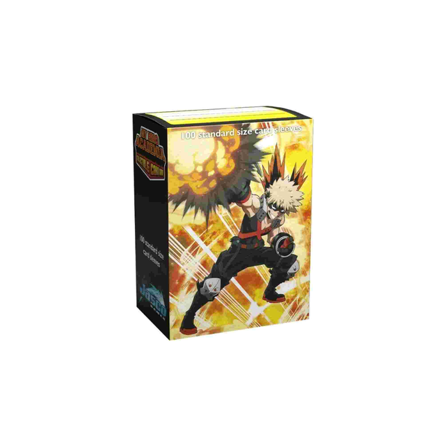 My Hero Academia "Bakugo Explode" 100 Art Sleeves Matte - Dragon Shield