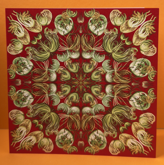 primavera 3 - karte mit einlageblatt und couvert