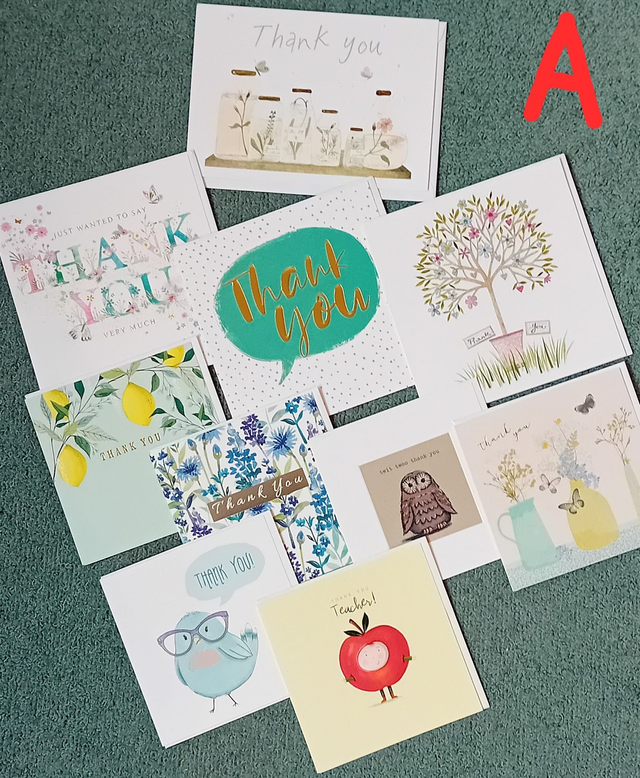 Thank You Card Bundle (x10)