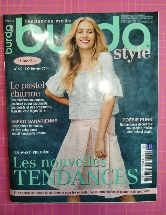 magazine Tendances mode BURDA Style 02/2014