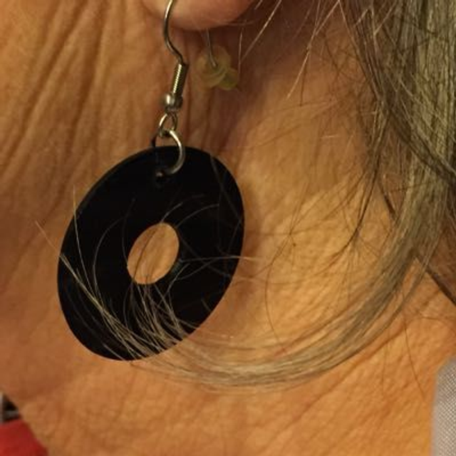 Boucles D’oreilles Vinyles