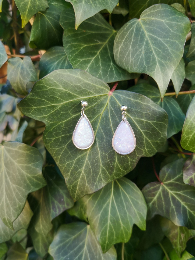 Collection Pierres d&#039;Opales - Boucles d&#039;oreilles Lia