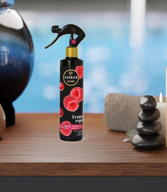 Spray d'ambiance multi-usage Ambar " Fruits rouges "