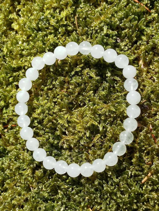 Bracelet Jade blanc